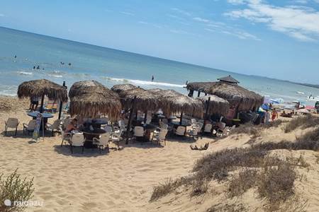 Beach bar in El Pinet