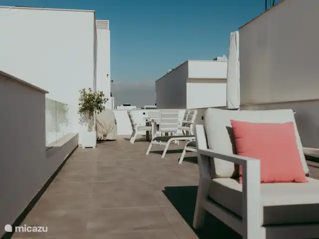 Villa Xantos huren in Spanje, Costa Blanca, Daya Vieja - villa Solarium met Loungeset, ligstoelen en eettafel