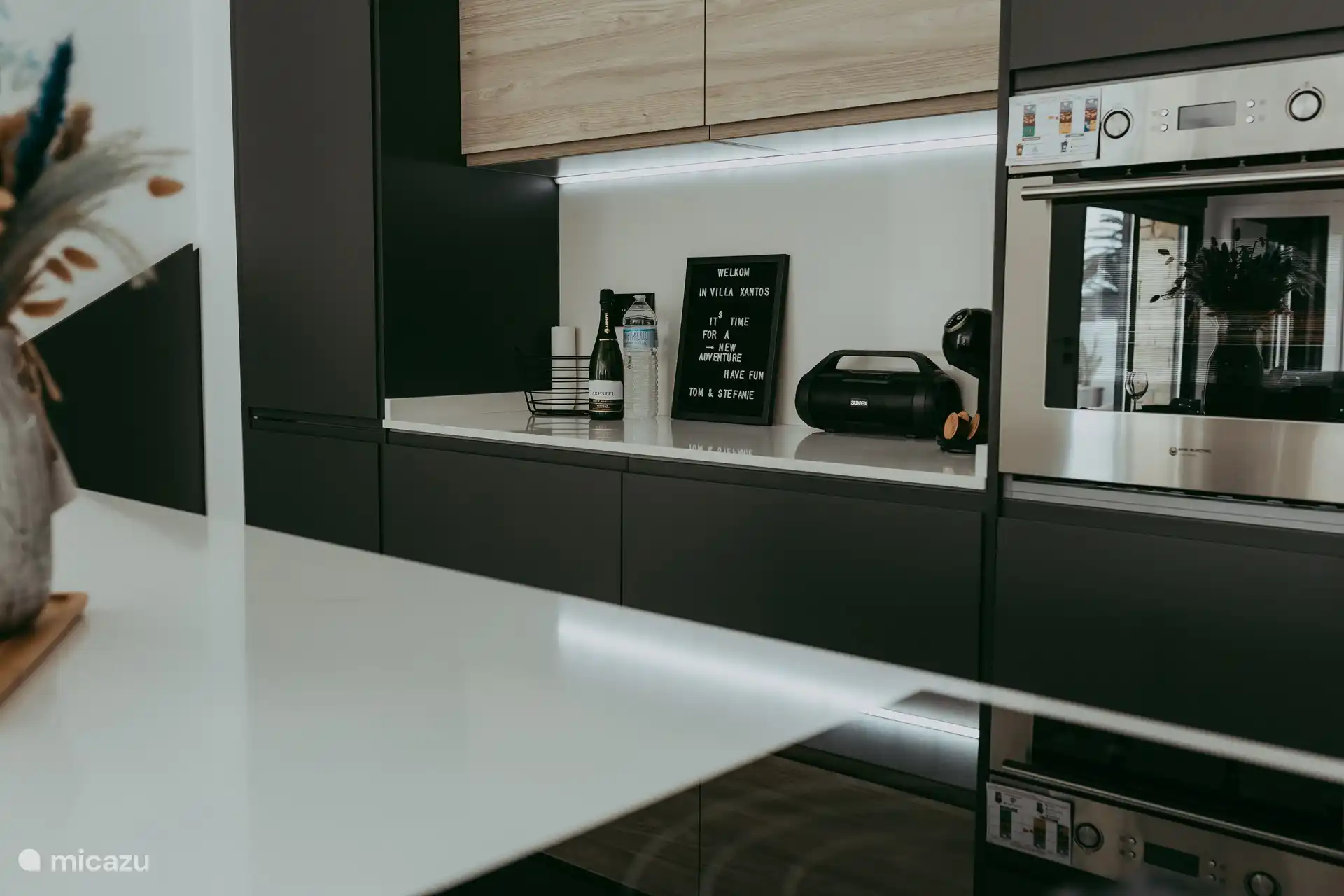 Ausgestattete Küche