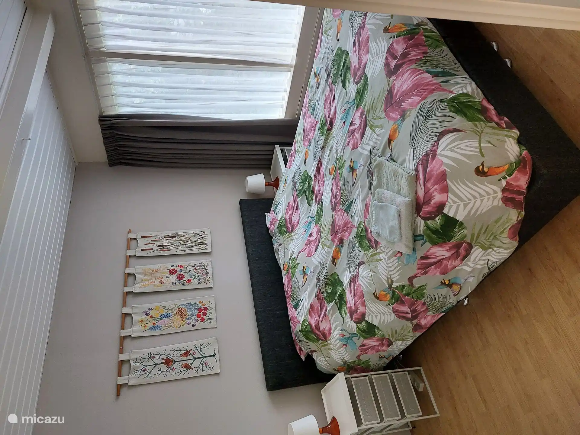 Box spring bed 160x 200