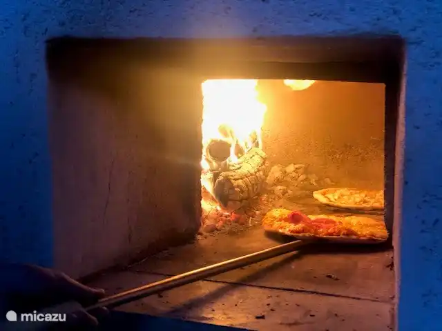 Heiß genug, um Pizzen innerhalb einer halben Stunde zu backen