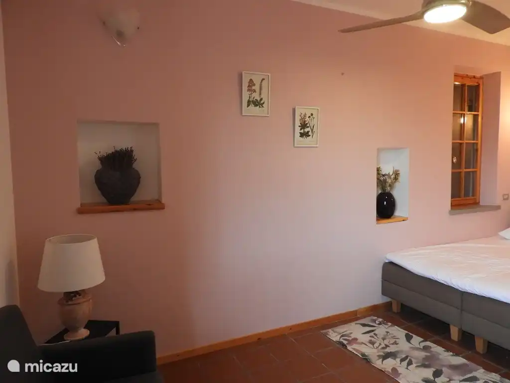 Sitzecke im Schlafzimmer