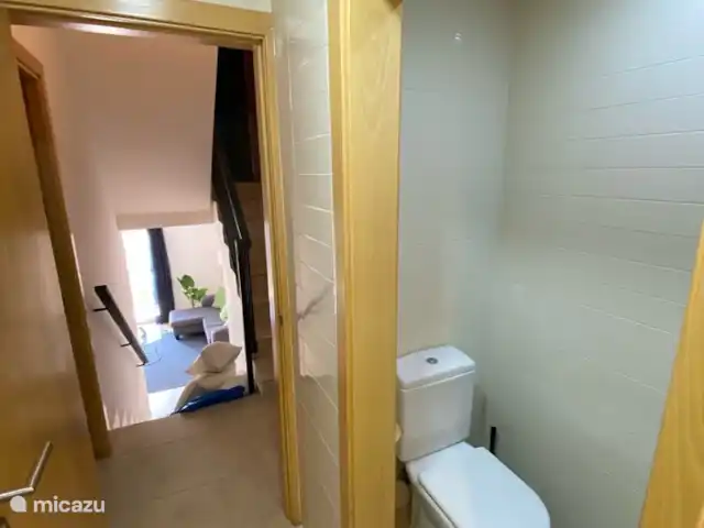 Location de Vacances Espagne, Costa Tropical, Almuñécar, maison de vacances - AlmunecarLocation Vacances: Palmeras Salle d'eau et toilette première chambre