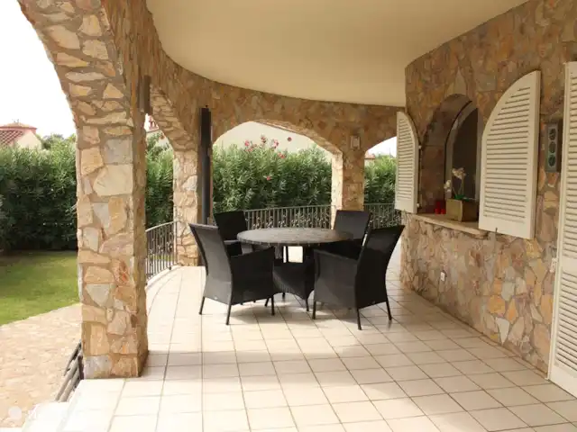 Location de Vacances Espagne, Costa Brava, Vilacolum, villa - Maison de Gallo Porche