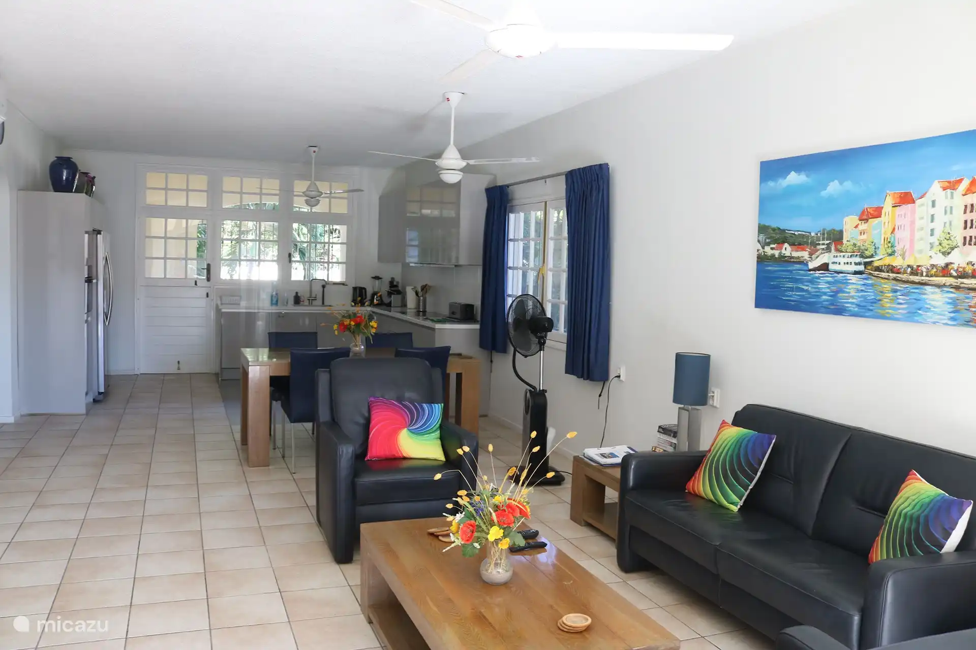 Luxuriöse, geräumige Wohnung. Royal Palm Res. 26G in Curaçao, Curacao-Mitte, Piscadera - Appartement