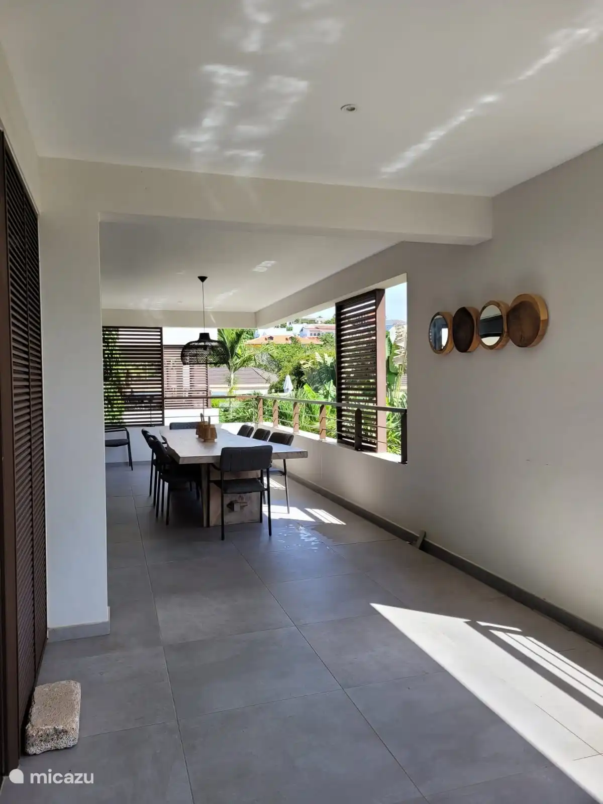 Heerlijk groot terras