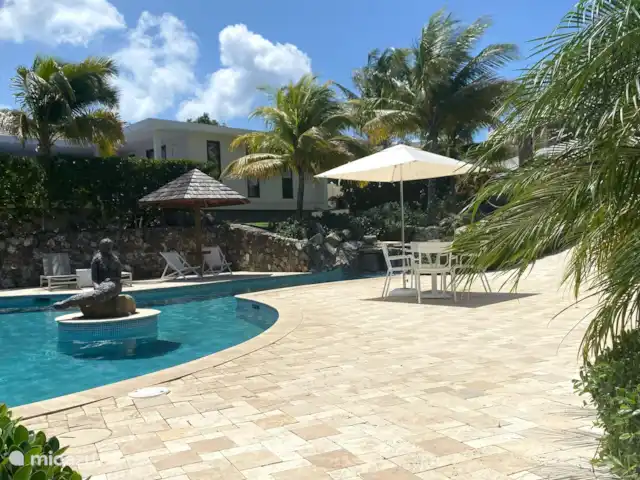 LUX The Grand huren in Curaçao, Banda Ariba (oost), Jan Sofat - appartement Fantastisch zwembad met zitjes en ligbedden.