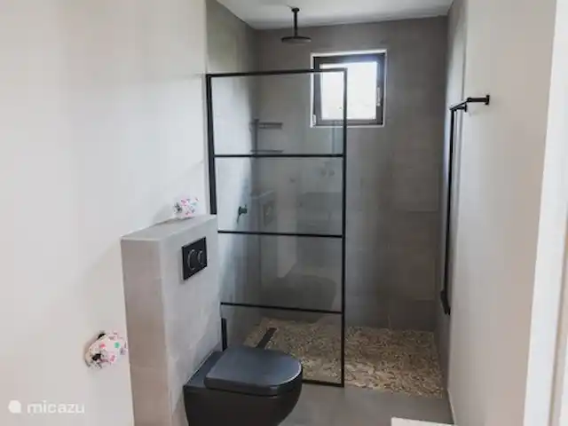 Location de Vacances Curaçao, Banda Ariba (est), Jan Sofat, villa - Villa Blenchi LUX Jan Sofat Salle de bain attenante à la chambre principale.