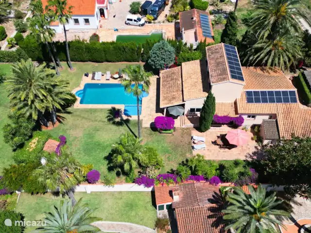 Villa la Golondrina huren in Spanje, Costa Blanca, Dénia - villa view of villa from above