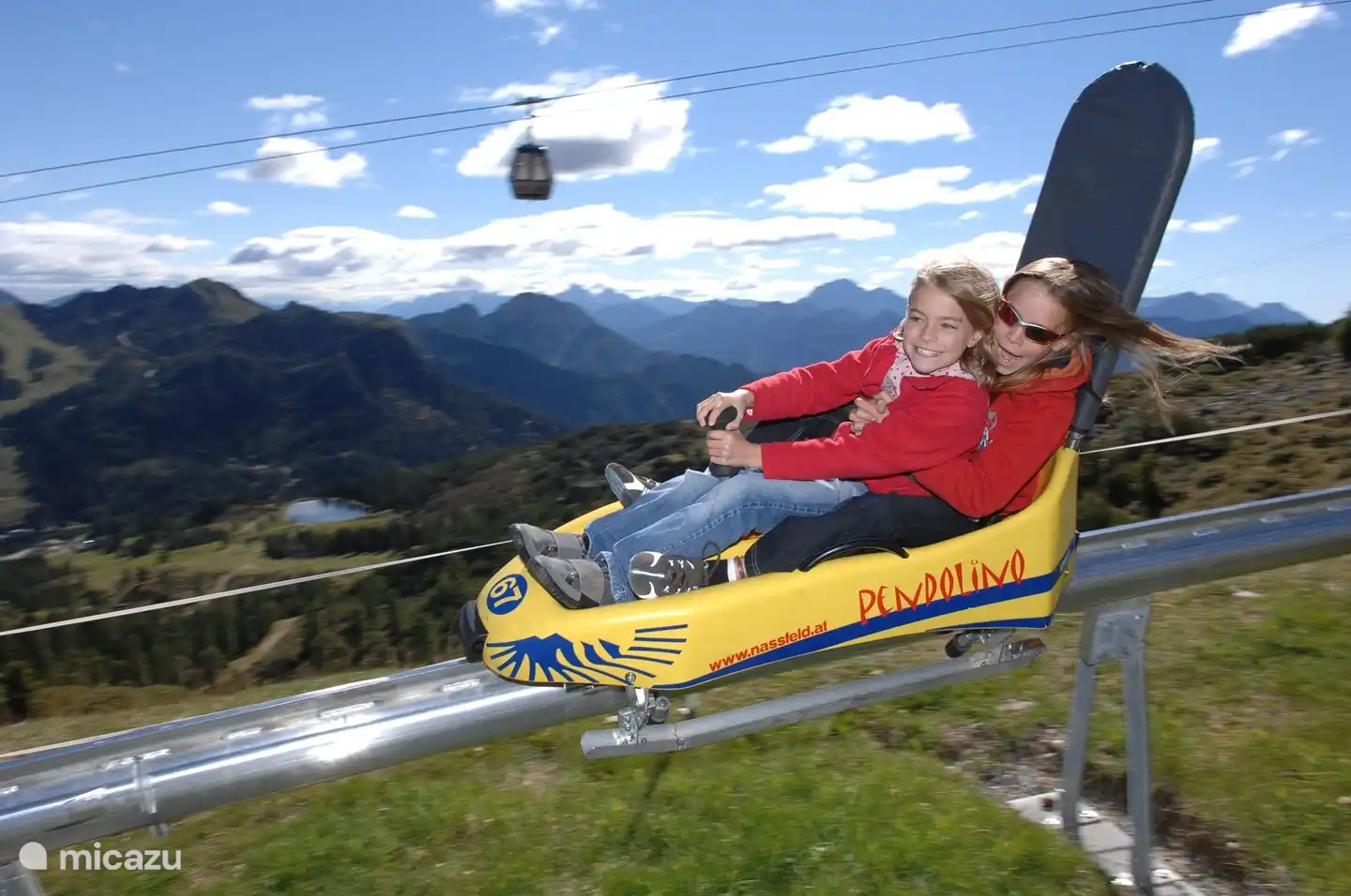 La piste de luge d'été !