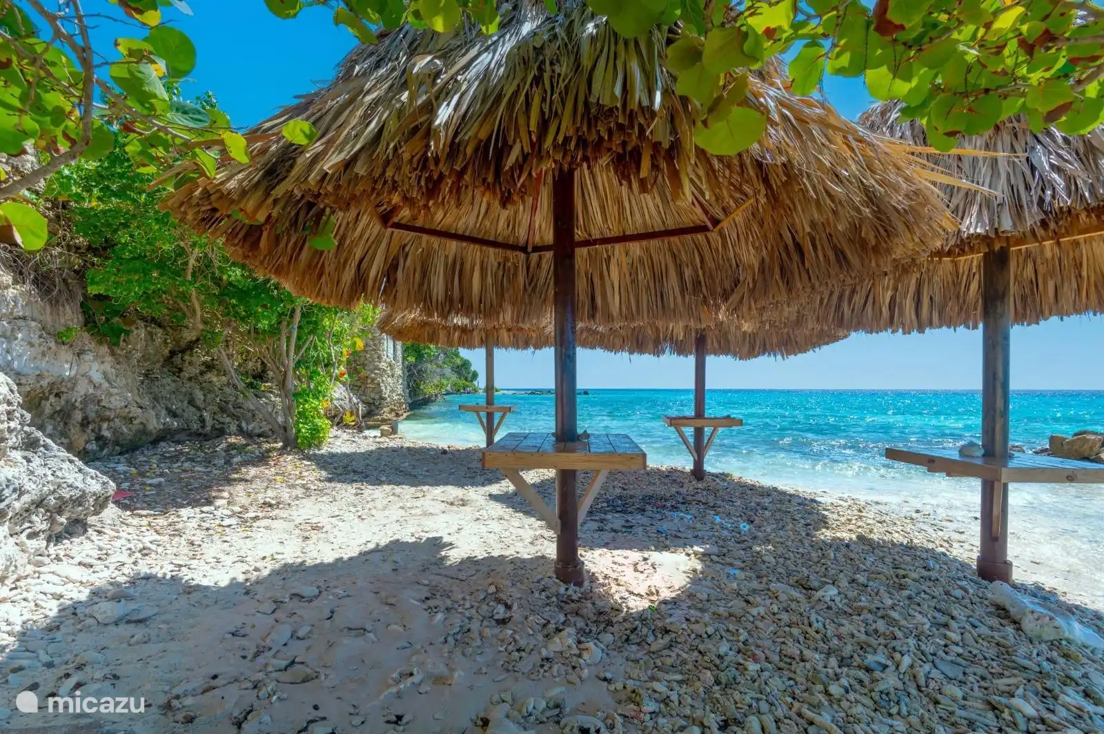 Genug Schatten in der Snake Bay.