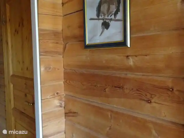 Chalet finlandais, dans un parc avec piscine | Pays-Bas, Overijssel, Gramsbergen - maison de vacances Porte-manteau pour enfants dans le couloir