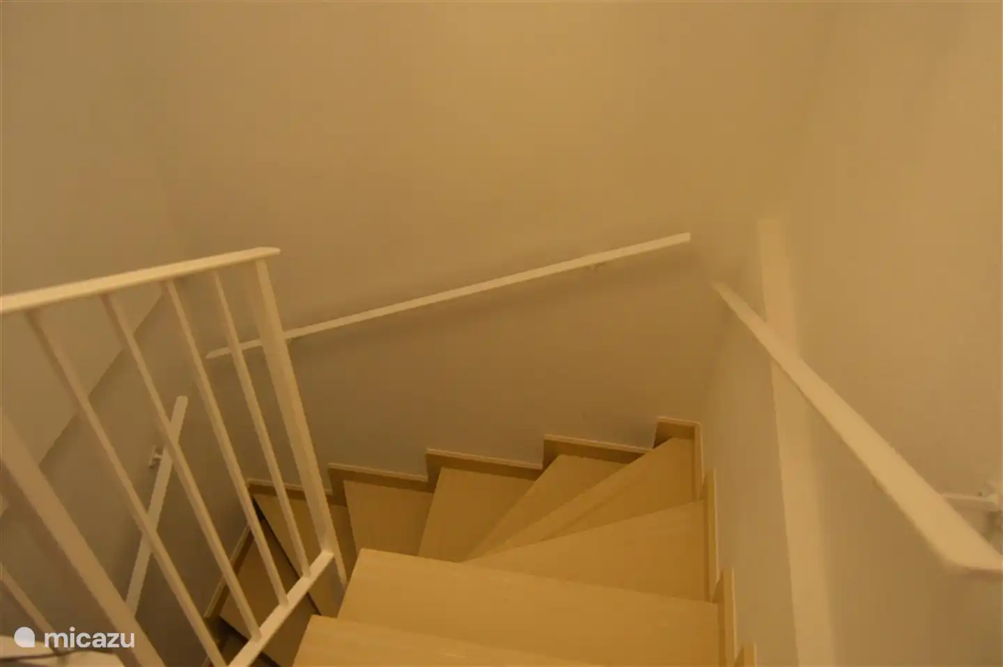 stairwell to sleeping quarters