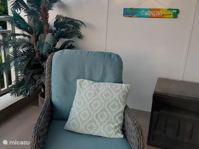 BlijeRust Penthouse Curadise | Curaçao, Curaçao-Centre, Blue Bay - appartement Balcon