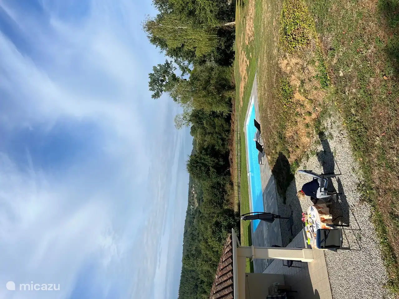 Frühstück auf der Terrasse