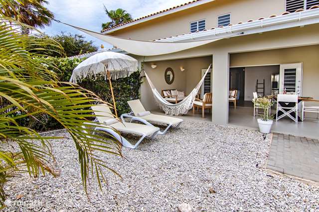Vakantiehuis Curaçao, Banda Ariba (oost), Spaanse Water - appartement Barefoot II + Privé Zwembad 
