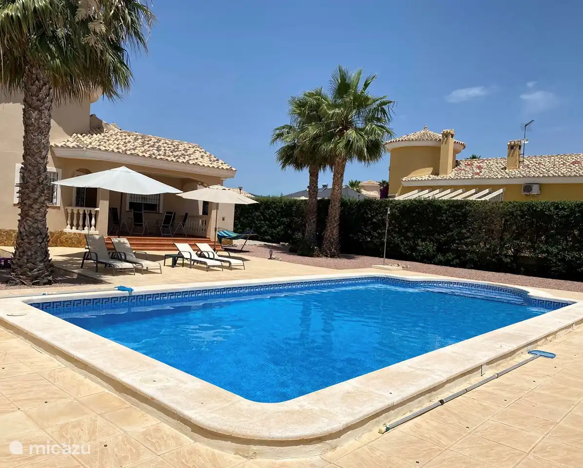 Achtertuin en zwembad 