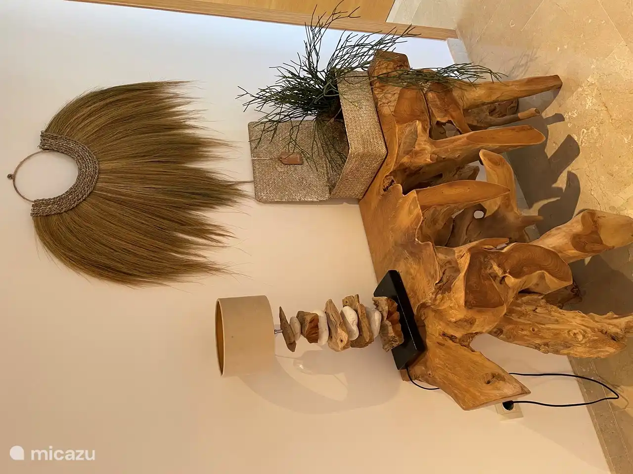 La entrada del apartamento.