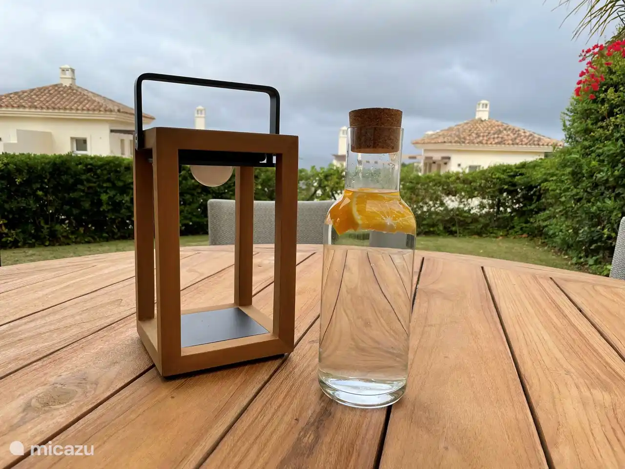 disfrutando del aire libre