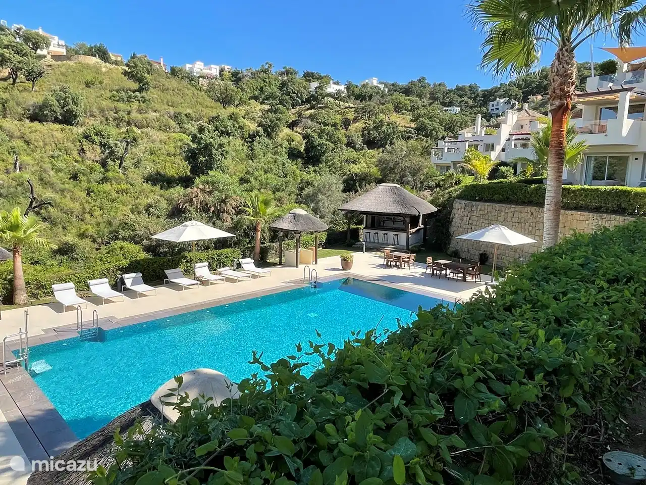 La piscina de The Oakhill