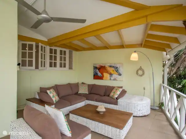 Villa Bon Bini en Curazao, Curazao Centro, Piscadera - bungaló rincón salón