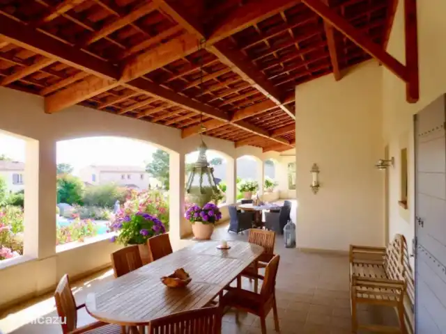 Villa BONHEUR | France, Vaucluse, Saumane-de-Vaucluse - villa terrasse couverte BONHEUR