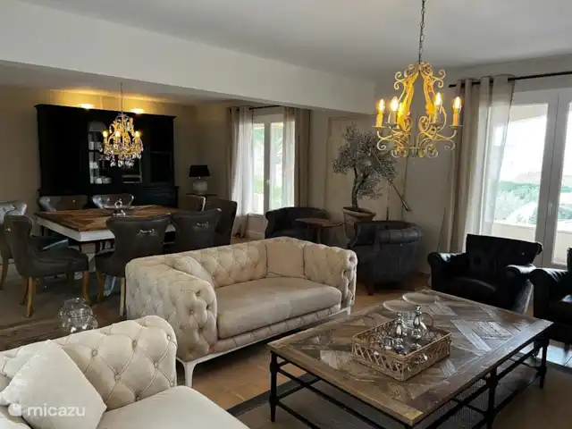 Villa BONHEUR | France, Vaucluse, Saumane-de-Vaucluse - villa salon/salle à manger villa Bonheur