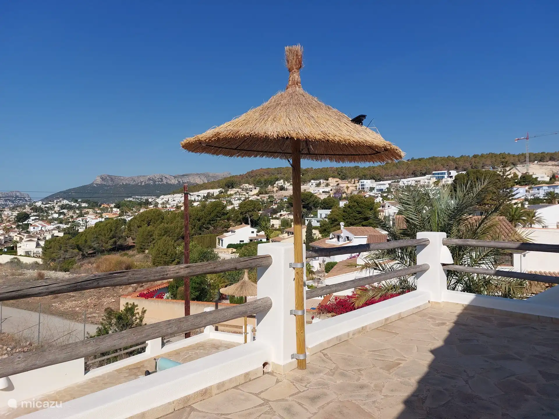 Blick von der Dachterrasse