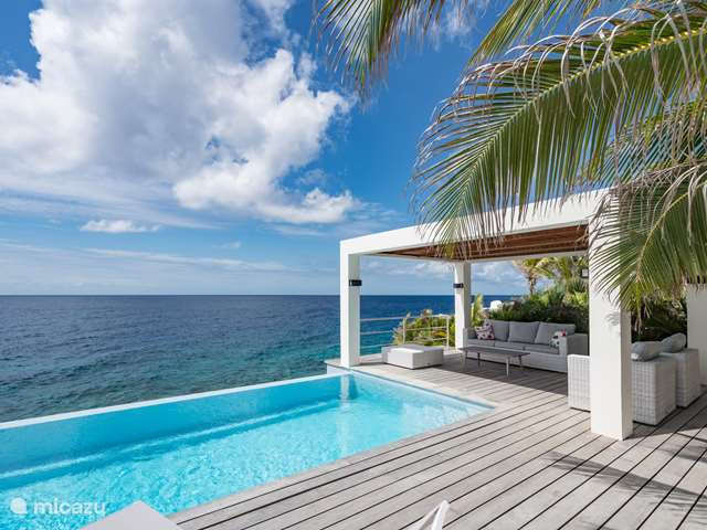 Modern Villa with Ocean/Salina Views and Infinity Pool in Coral Estate -  St. Marie