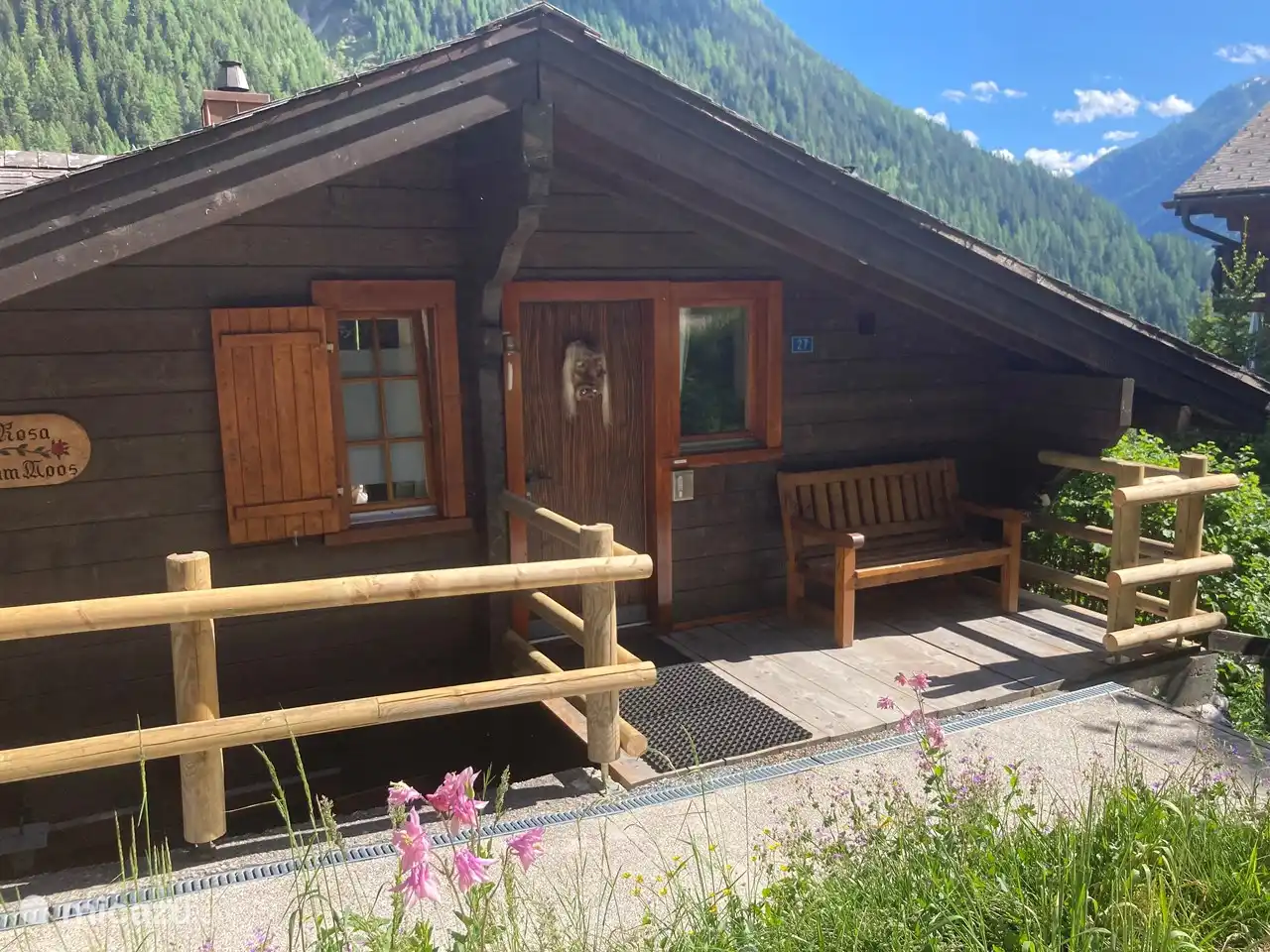 Chalet Rosa zum Moos in Schweiz, Wallis, Kippel - appartement