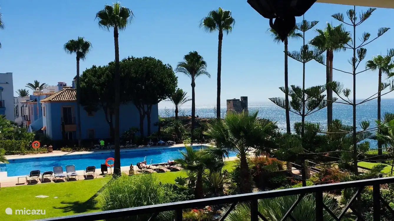 Der Blick von der Terrasse