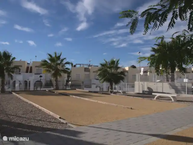 Location de Vacances Espagne, Costa Blanca, Villamartin, penthouse - Palmera Penthouse, Valentino Golf I Terrains de pétanque au Valentino Golf I.