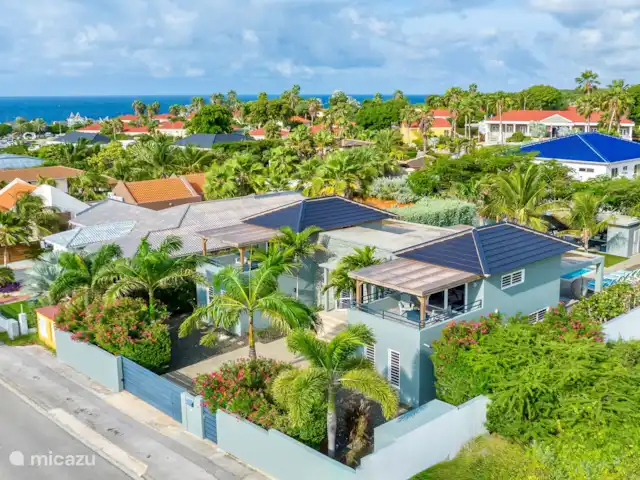 Casa Maria Curaçao | Curaçao, Banda Ariba (est), Vista Royal - villa Vue latérale de la villa