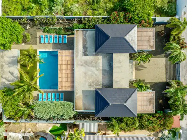 Casa Maria Curaçao | Curaçao, Banda Ariba (est), Vista Royal - villa Vue de dessus de la villa