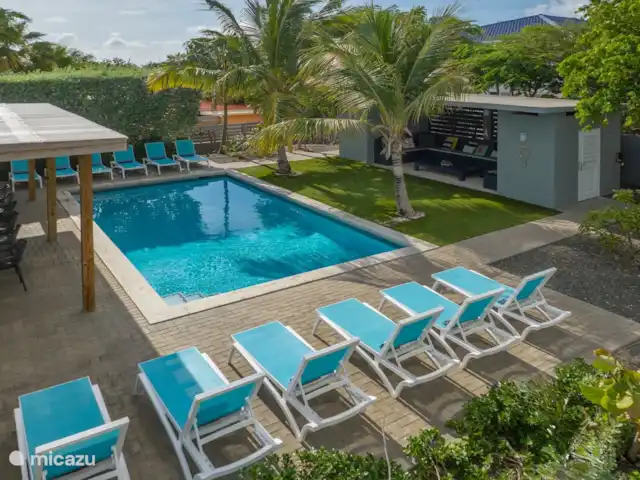 Casa Maria Curaçao | Curaçao, Banda Ariba (est), Vista Royal - villa Cour arrière et piscine