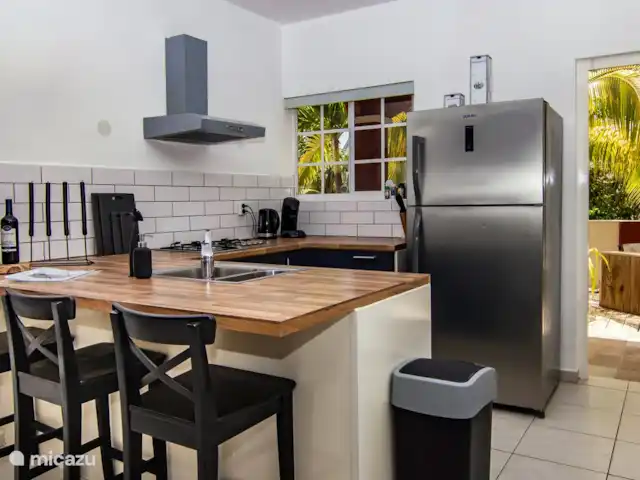 Chicos Seru Hulanda Resort en Curazao, Curazao Centro, Abrahamsz - apartamento Cocina totalmente equipada.