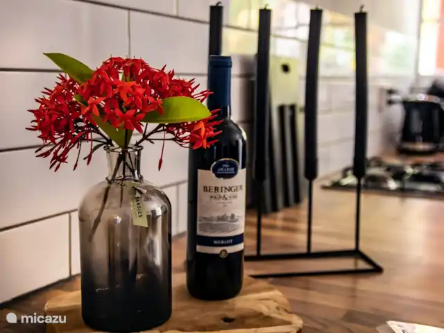 Chicos Seru Hulanda Resort en Curazao, Curazao Centro, Abrahamsz - apartamento Te damos la bienvenida con una copa.