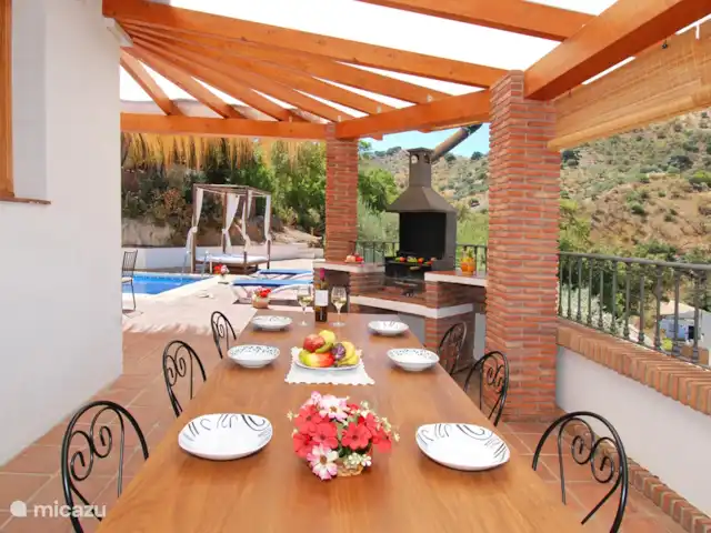 Villa Los Pinos huren in Spanje, Costa del Sol, Comares - villa Perfect om buiten te dineren!