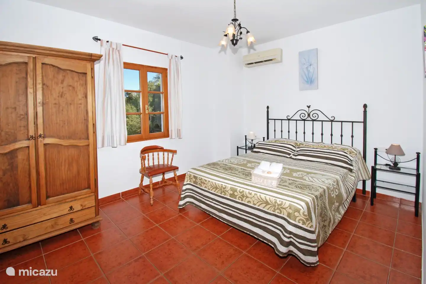 Une des 4 chambres doubles.