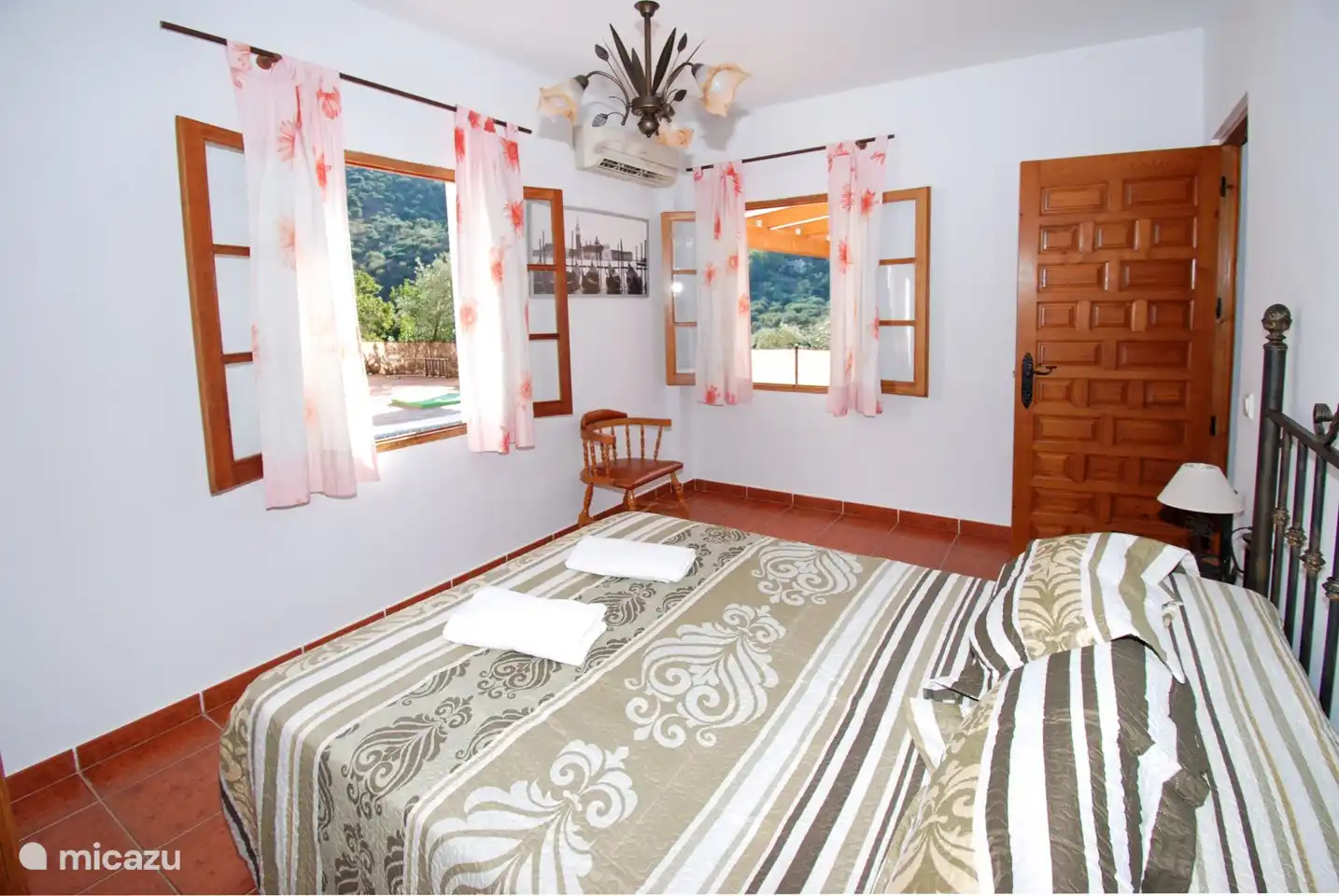 Vues de toutes les chambres.