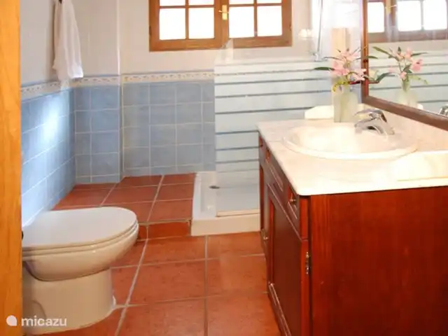 Villa Los Pinos huren in Spanje, Costa del Sol, Comares - villa Tweede badkamer.