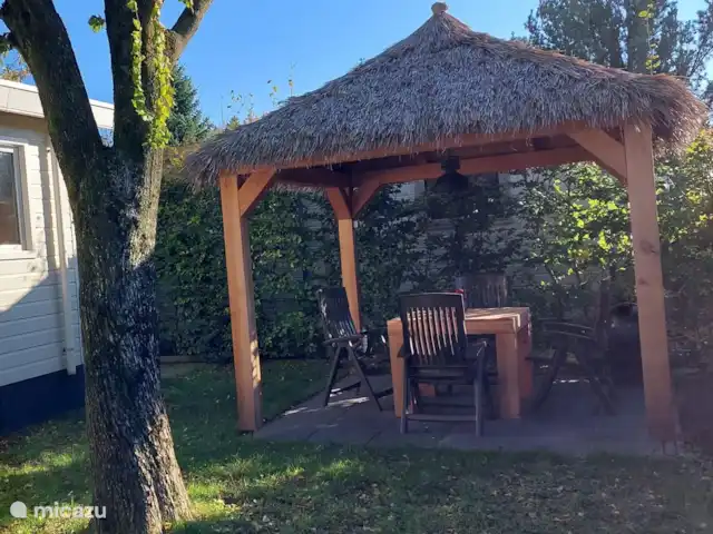 Chalet Abija | Pays-Bas, Gueldre, Wells - chalet belle assise dehors