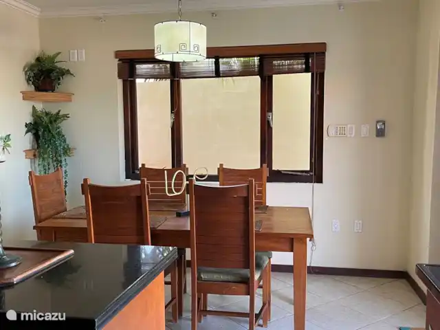 Villa de vacances lagon avec plage privée | Curaçao, Banda Abou (ouest), Lagun - villa Salle à manger