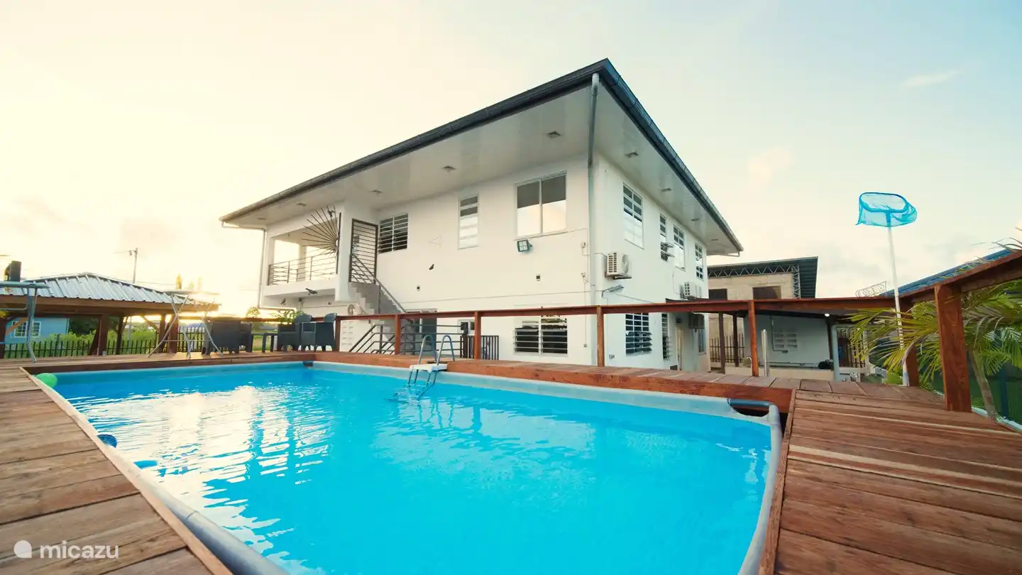 Villa Palm Beach in Suriname, Paramaribo, Paramaribo - holiday house