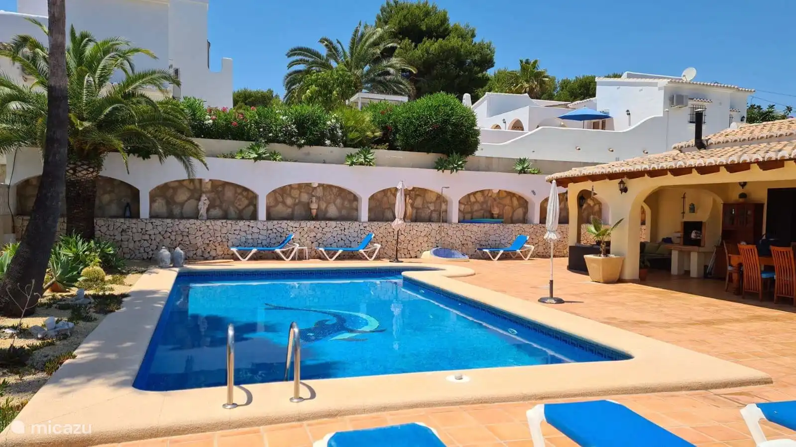 Swimming, Spain, Costa Blanca, Benissa, villa Beautiful Villa Benissa-Moraira 7 p