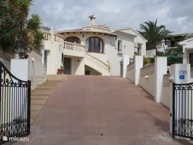 Preciosa Villa Benissa-Moraira 7 persona en España, Costa Blanca, Benissa - villa Entrada de coches