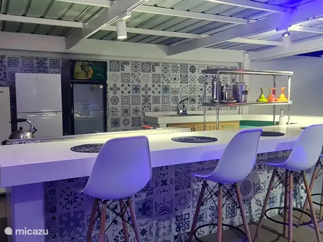 Villa de vacances confortable avec piscine privée | Curaçao, Curaçao-Centre, Abrahamsz - villa Bar de la piscine