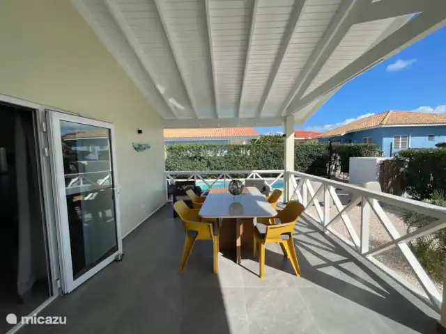 Location de Vacances Curaçao, Banda Abou (ouest), Fontein, villa - Casa Carta Manger à table.