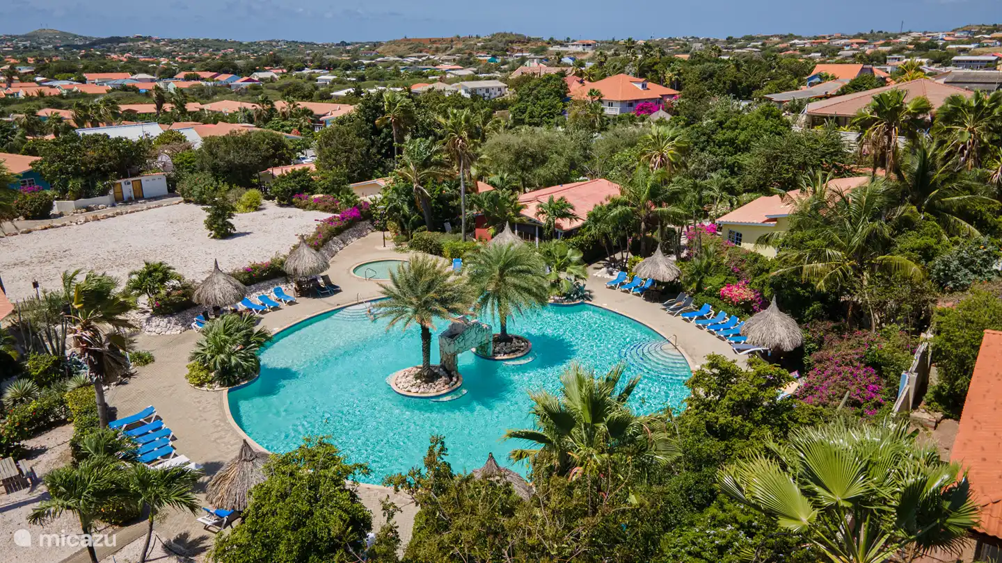 Una de las piscinas más grandes de Curaçao