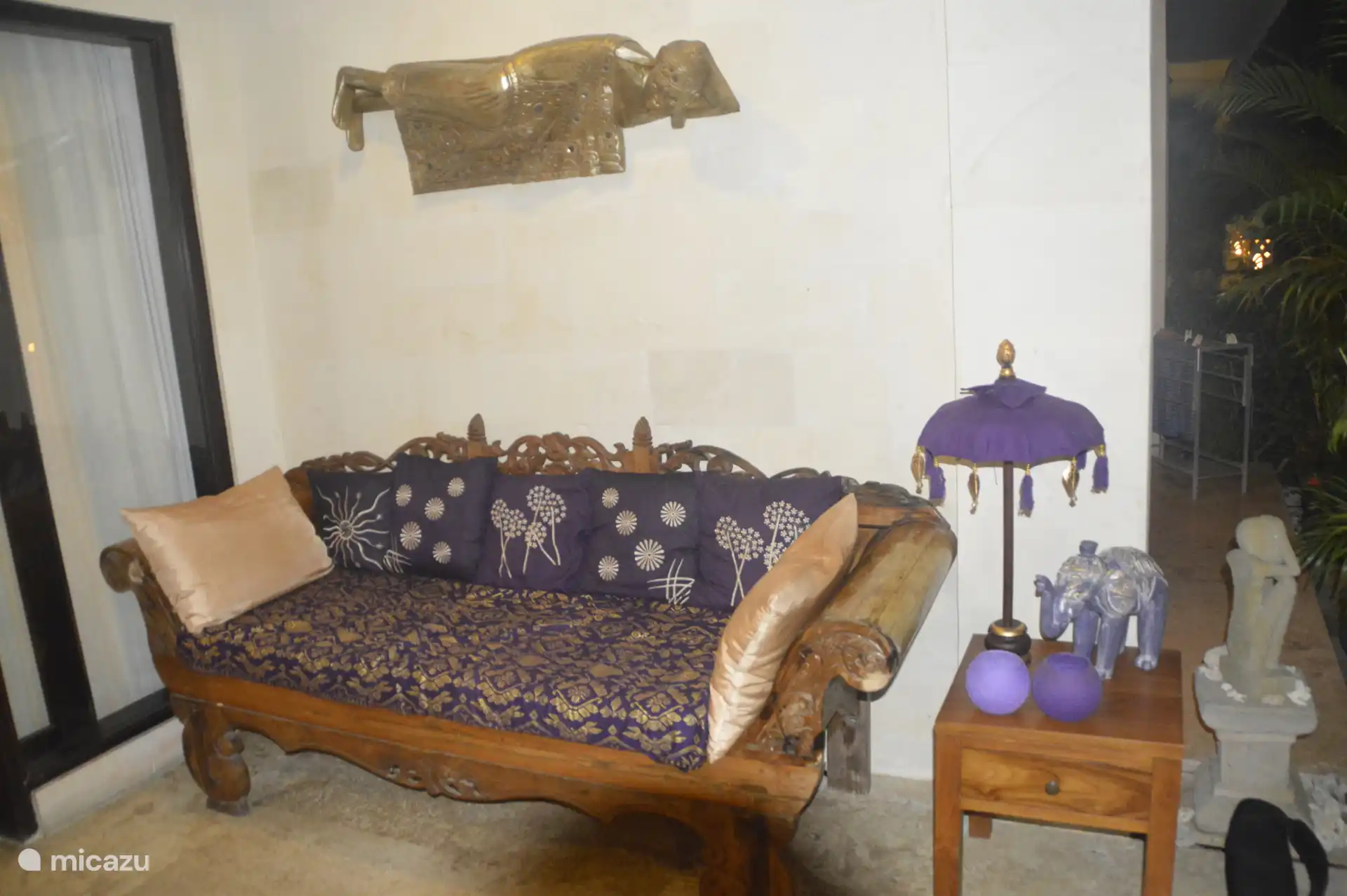 Lounge sofa on terrace